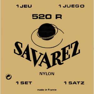 Savarez 520R spansk guitar-strenge, rød