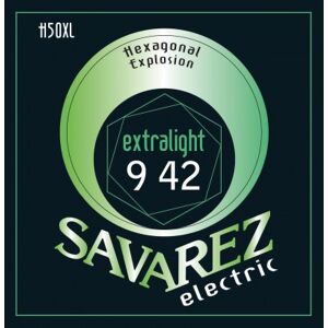 Savarez H50XL Hexagonal Explosion el-guitar-strenge, 009-042