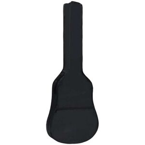 vidaXL guitartaske til 3/4 klassisk guitar 94x35 cm stof sort