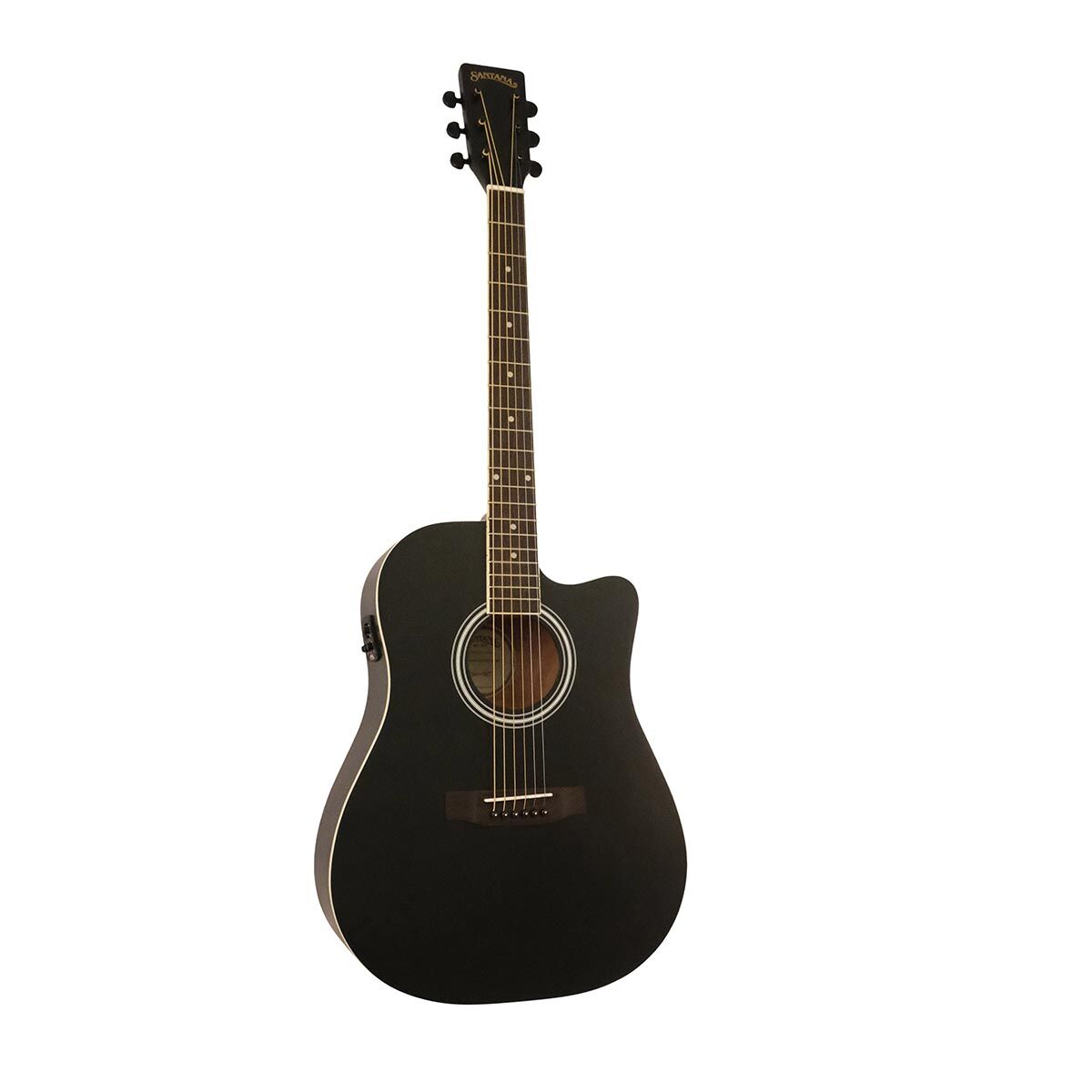 Santana ST-100EQCW SA BK v2 western-guitar satin black