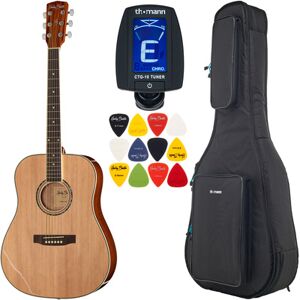 Brümmer Acoustic Guitar Set 1 Negro