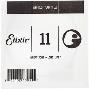 Elixir .011 Single String Plain Steel