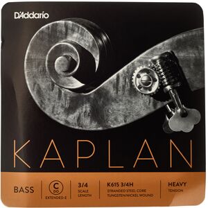 Daddario K615-3/4H Kaplan Bass C Ext.