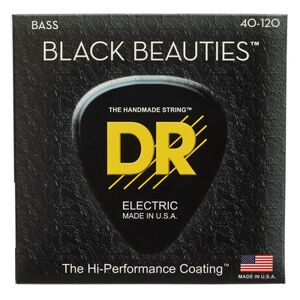 DR Strings Black Beauties BKB5-40