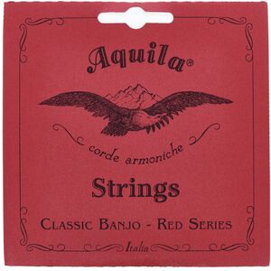 Aquila 11B Banjo String Set Normal Rojo a marr