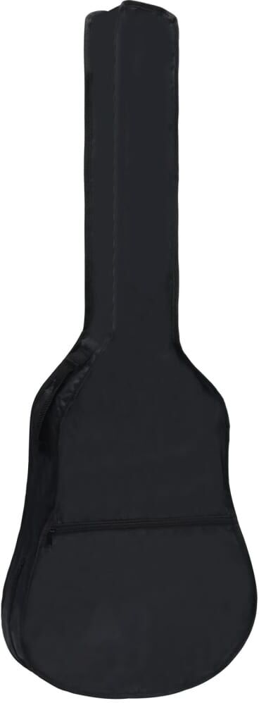 vidaXL Funda para guitarra clásica 3/4 tela negro 94x35 cm