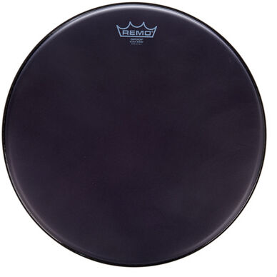 Remo 16" Emperor Black Suede