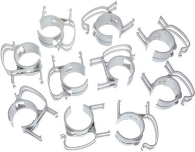 Stairville Snap silver 10 pcs