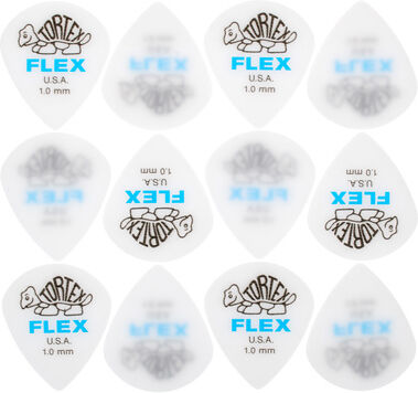 Dunlop Tortex Flex Jazz III XL 1.00 Blanco