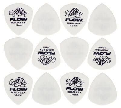Dunlop Flow Standard Pick Set 1,50 mm Blanco