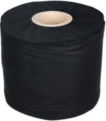 Stairville Stage Skirt Roll 160g/m² 20cm Negro