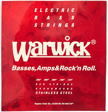 Warwick 42300 ML Red Label Saiten für E-Bass