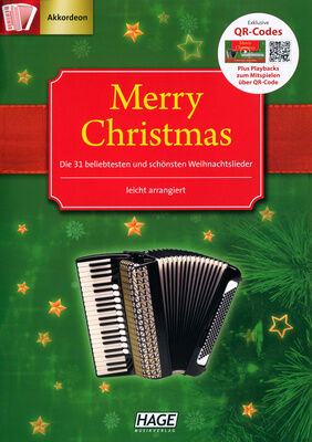 Hage Musikverlag Merry Christmas Accordion