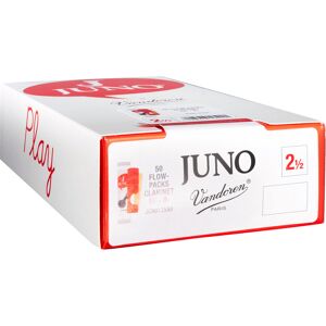 Juno JCR012550 Clarinette Sib 2.5 anches pour clarinette Sib (lot de 50)