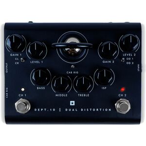 DEPT.10 Dual Distortion pédale d'effet Valve Distortion / préampli 2 canaux