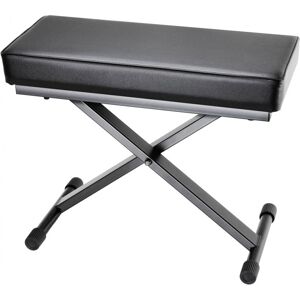 Adam Hall Stands SKT 17 - Banquette Clavier pliable a rembourrage ultra-epais - Porte-instruments