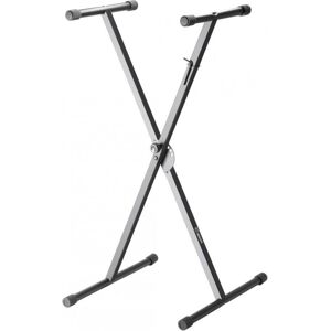 Adam Hall Stands SKS 04 - Stand Clavier noir - Porte-instruments