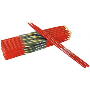 DIMAVERY DDS-5A Baguettes de batterie, erable, rouge - Baguettes de batterie