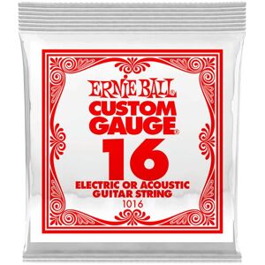 ERNIE_BALL ERNIE BALL 1016 CORDE GUITARE ELEC ACIER PLEIN 016