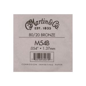 MARTIN 054 CORDE FOLK BRONZE 80/20 .054