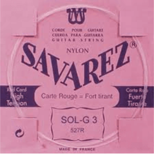 SAVAREZ 527R SOL 3 FILE METAL ROUGE FORT TIRANT