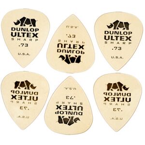 Dunlop Ultex Sharp Player Picks 0.73