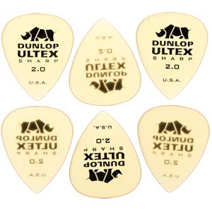 Dunlop Ultex Sharp Player's Picks 2.0