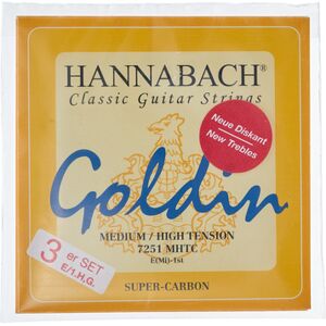 Hannabach Goldin Super Carbon Treble Set