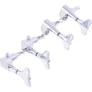 Harley Benton Parts Bass Tuners Set Chrome Chrom