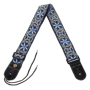 Fire & Stone Folk Edition Strap BL/WH bleu