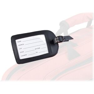 Leather ID Tag