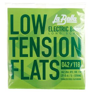 La Bella LTF-5A Bass LowTension Flats L