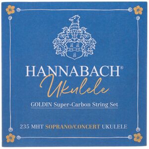 Hannabach Goldin 235MHT Ukulele Set