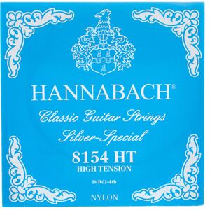 Hannabach 8154HT Blue Nylon Single D4