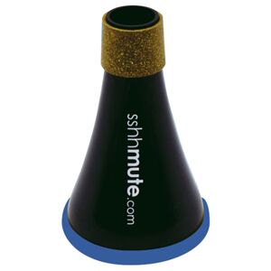 sshhmute Practice Mute Piccolo Trp. BL Noir