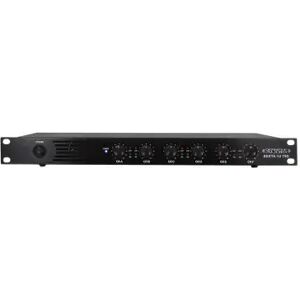 Definitive Audio - de 500 W RMS/ SEXTA 1U 75D - AMPLIFICATEUR 1U 6X75W