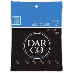 Darco Jeux folk 12 cordes/ D500 80/20 BRONZE LIGHT 12C 10-47
