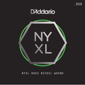 D'addario And Co Cordes basses a l'unite/ CORDE NYXLB050 NYXL FILET NICKEL DIAPASON LONG 50