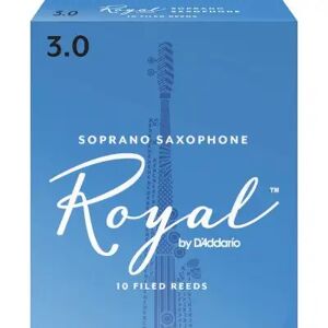 D'addario - Rico Anches Saxophone Soprano/ Royal 3 - Saxophone Soprano
