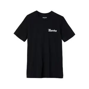 Hommes/ LIFESTYLE MAESTRO LOGO TEE BLACK MD