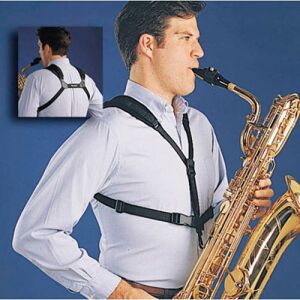 Cordons et harnais saxophones/ SOFTSTRAP - ADULTES - TAILLE L