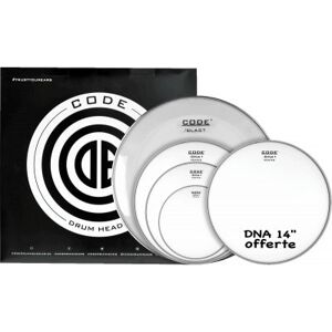 Code Drum Head Pack de peaux/ FULL PACK DNA SABLEE 10/12/14/20 + 14 DNA SABLEE