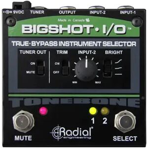 Tonebone Autres effets et pedales/ BIGSHOT-I-O SWITCH SLECTEURS SLECTEUR D'ENTRE PASSIF