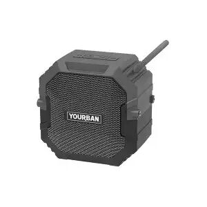 Yourban Blue-Tooth/ GETONE 15 GREY - ENCEINTE NOMADE BLUETOOTH COMPACTE GRIS - Publicité