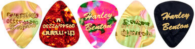 Harley Benton Guitar Pick Medium 5 Pack