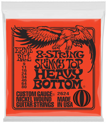 Ernie Ball 2624 Skinny Top Heavy Bottom