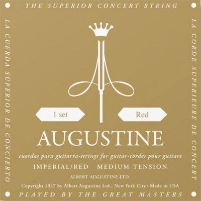Augustine Cordes guitares classiques/ IMPERIAL ROUGE TIRANT NORMAL
