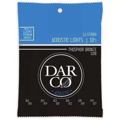 Darco Jeux folk 12 cordes/ D200 PHOSPHOR BRONZE LIGHT 12C 10-47