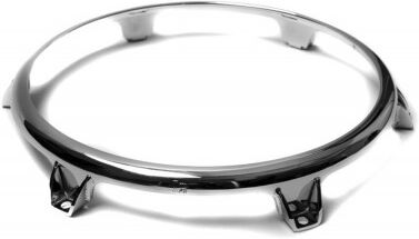 Lp Latin Percussion Accessoires congas/ CERCLE CONGA COMFORT CURVE II - TOP TUNING (EXTENDED COLLAR) CHROME 12 1-2