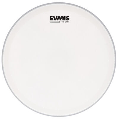 Evans 14" Genera HDD Coated Snare bianco con superficie ruvida